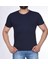 Suprem Kısa Kol Pis Dikiş Slimfit Düz T-Shirt 1
