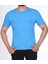 Suprem Kısa Kol Pis Dikiş Slimfit Düz T-Shirt 1