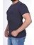Suprem Kısa Kol Pis Dikiş Slimfit Düz T-Shirt 2