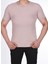 Suprem Kısa Kol Pis Dikiş Slimfit Düz T-Shirt 1