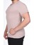Suprem Kısa Kol Pis Dikiş Slimfit Düz T-Shirt 2