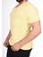 Suprem Kısa Kol Pis Dikiş Slimfit Düz T-Shirt 2