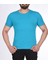 Suprem Kısa Kol Pis Dikiş Slimfit Düz T-Shirt 1