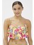Çok Renkli Flory Crop Bikini Üstü 1