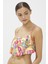 Çok Renkli Flory Crop Bikini Üstü 2