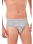 3 Adet 0005 Erkek Penye Slip Gri 1