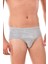 12 Adet 0005 Erkek Penye Slip Gri 1