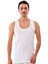 12 Adet 0101 Erkek Penye Atlet Beyaz 1