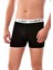 3 Adet 1252 Erkek Modal Elasthan Boxer Siyah 1