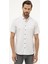 Erkek Beyaz Regular Fit Kısa Kollu Gömlek 50227446-VR013 1