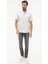 Erkek Beyaz Regular Fit Kısa Kollu Gömlek 50227446-VR013 5