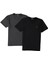 İkili Set T8568 V Yaka Erkek T-Shirt-Siyah-Antrasit 4