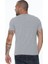 T8568 V Yaka Erkek T-Shirt-Gri 2