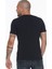 T8569 Bisiklet Yaka Erkek T-Shirt-Lacivert 2