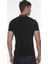 T8571 Fermuarlı Erkek T-Shirt-Siyah 2