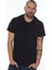 Üçlü Set T8570 Kapüşonlu Erkek T-Shirt-Antrasit-Beyaz-Lacivert 2