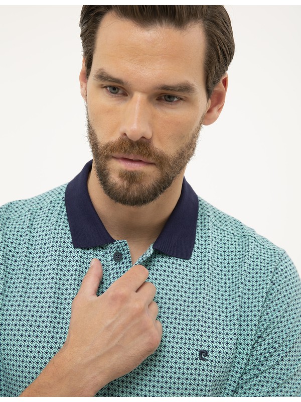 Pierre Cardin Erkek Lacivert Slim Fit Polo Yaka TShirt Fiyatı