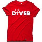 Giant Stride Diverism T-Shirt Kırmızı