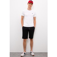 U.S. Polo Assn. Erkek Siyah Örme Şort 50224107-VR046