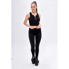 Deppoist Kadife Tayt