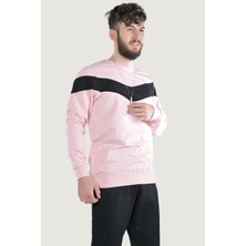 Terapi Men Erkek Uzun Kollu Bisiklet Yaka Sweatshirt