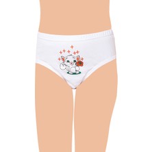 Seher Yıldızı Kız Çocuk 6'lı Paket İşli Külot