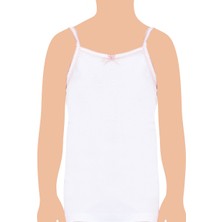 Seher Yıldızı Kız Çocuk İp Askı Oyalı Atlet 6'lı Paket