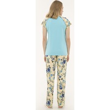 Pierre Cardin Kadın Mavi Pijama Takım 50234480-300