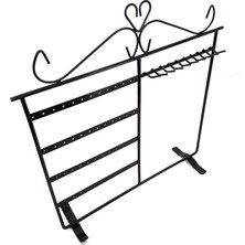 Chavin Metal Kadın Küpe Kolye Standı Dekor