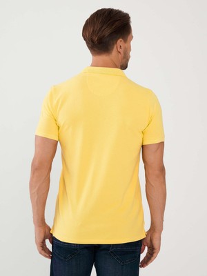 Xint Polo Yaka Pamuklu Slim Fit Büyük Beden Basic T-Shirt