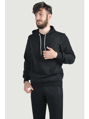 Terapi Men Erkek Kanguru Cepli Kapüşonlu Sweatshirt