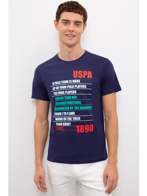U.S. Polo Assn. Erkek Lacivert T-Shirt 50217795-VR033