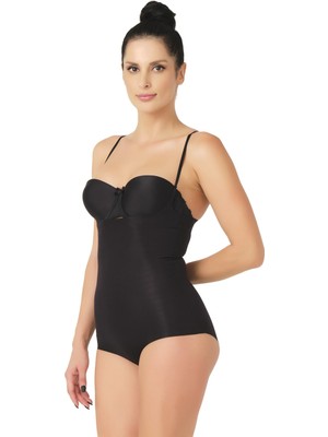 Emay Lazer Kesim Gögsü Açık Slip Korse 2723