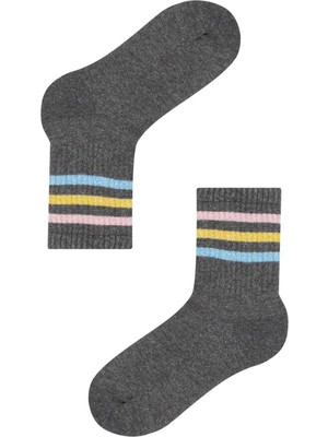 Penti Kül Melanj Kız Çocuk Sımcool Soket Çorap