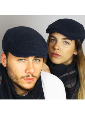 Capstories Kasket Şapka Düz Lacivert Model
