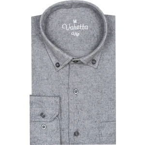 Klasik Düğmeli Yaka Kışlık Erkek Gömlek