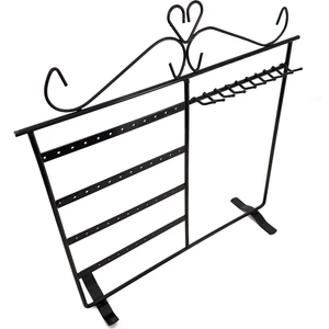 Metal Kadın Küpe Kolye Standı Dekor