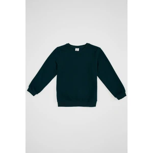 Erkek Çocuk Regular Fit Okula Dönüş Bisiklet Yaka Selanik Kumaş Sweatshirt L0311A620AU