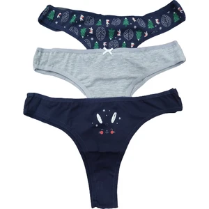 Kadın 3'lü Paket Brazilian Külot