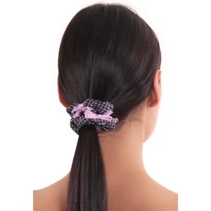 Hahai Accessories  Kadın Pötikareli Scrunchie Toka