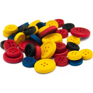 Düğme 1,2cm - 2,5cm 40 Lı Renkli