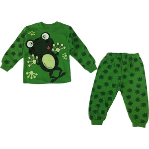 Kurbağa Pijama Takımı Yeşil
