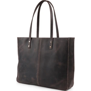 Gerçek Deri Tote Kadın Çantası