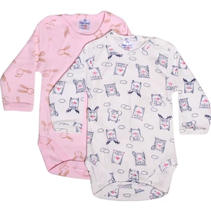 Luggi Baby Kız 2 Adet Uzun Kollu Zıbın / Body LG-7171