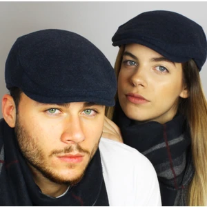 Kasket Şapka Düz Lacivert Model