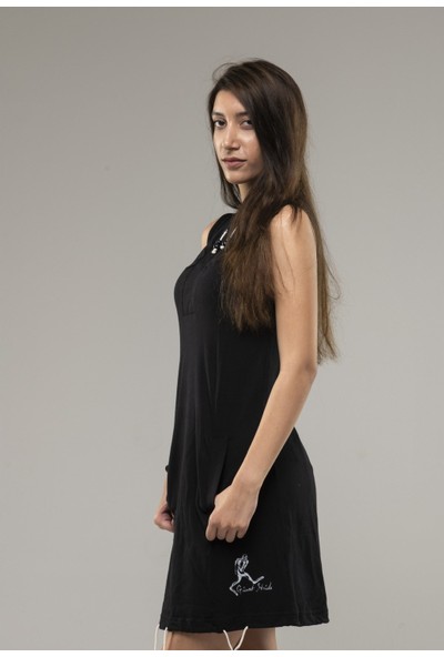 Giant Stride Siyah Elbise
