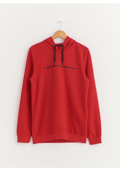 Dik Yaka Erkek Sweatshirt