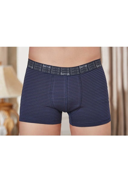 Erkek Berrak 3 Adet Çizgili Boxer 4475