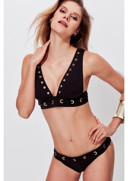 Miyuki Candice Kuşgözü Detaylı Üçgen Bikini MY182021