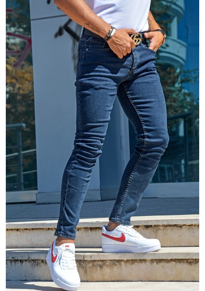 Erkek Slim Fit Kot Pantolon